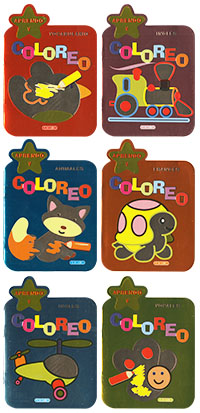 Aprendo y coloreo (6 títulos)