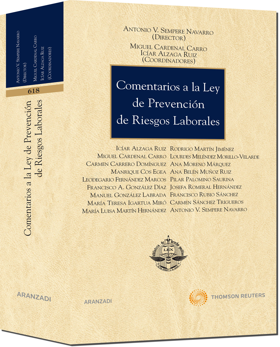 Comentarios a la Ley de Prevención de Riesgos Laborales