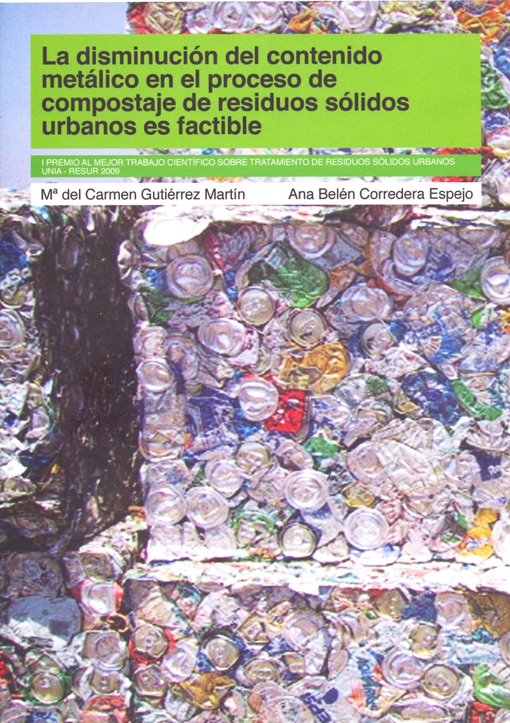 La disminución del contenido metálico en el proceso de compostaje de residuos sólidos urbanos es factible