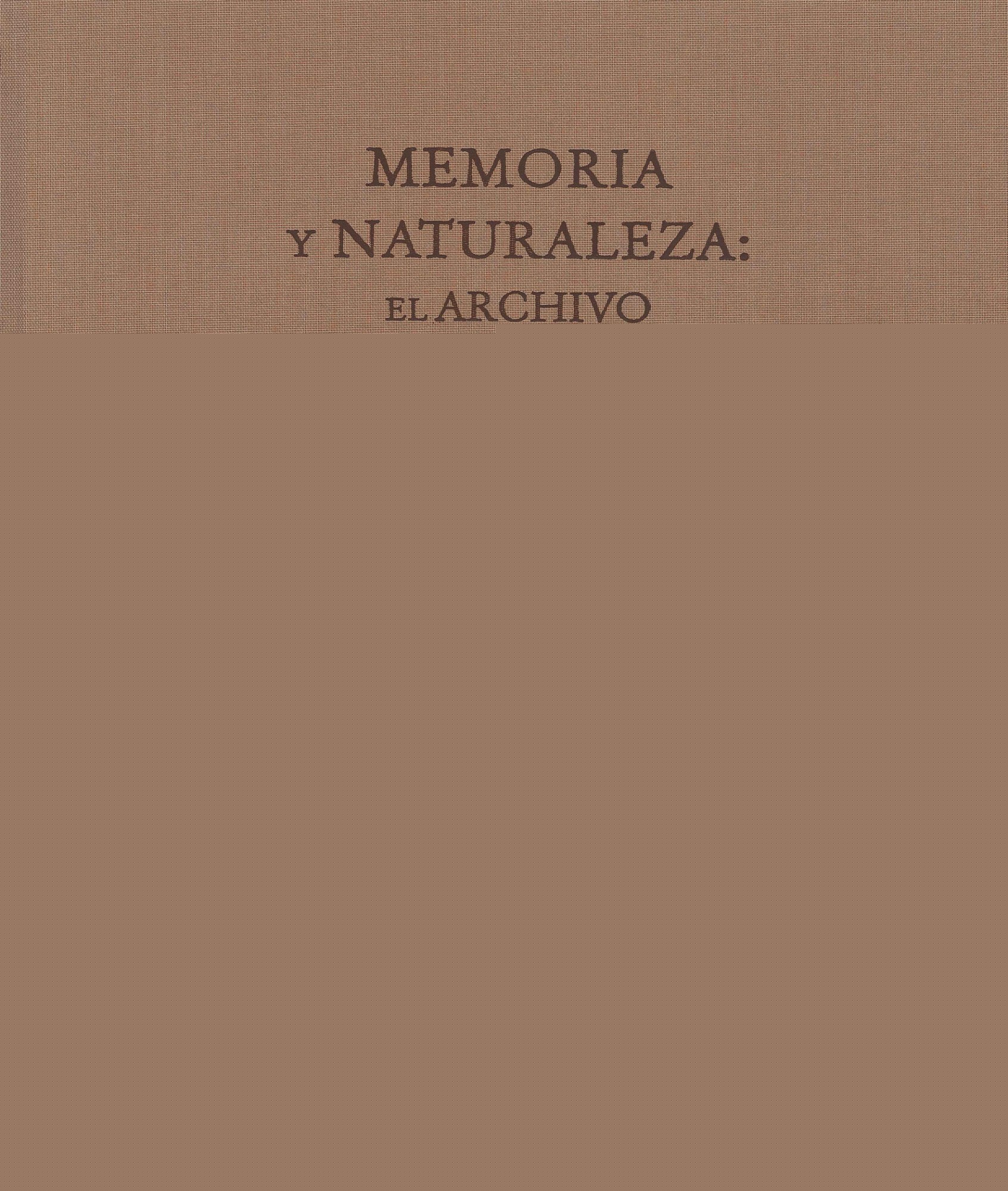Memoria y naturaleza: El archivo del Real Jardín Botánico de Madrid