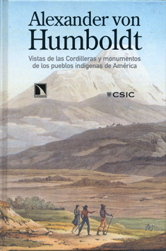 Vistas de las cordilleras y monumentos de los pueblos indígenas de América