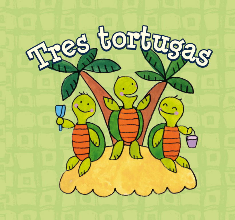 Tres tortugas (incluye juguete)