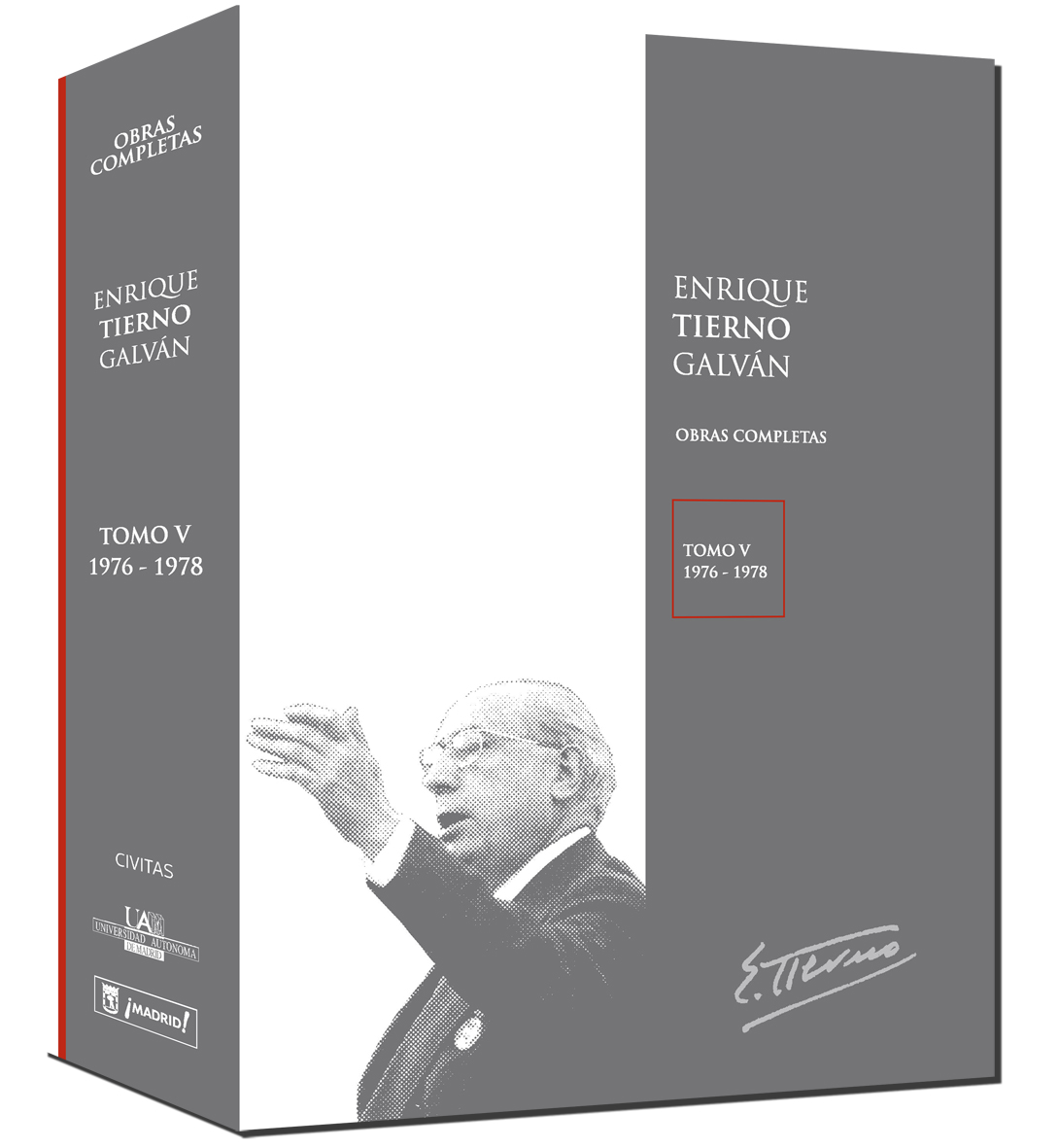 Enrique Tierno Galván. Obras completas. Tomo V (1976-1978)