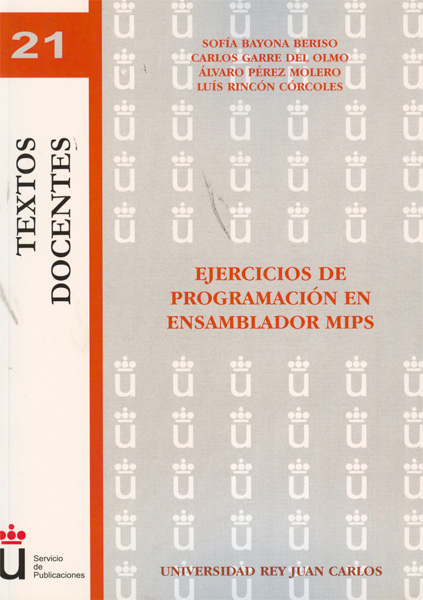 Ejercicios de programación en ensamblador MIPS