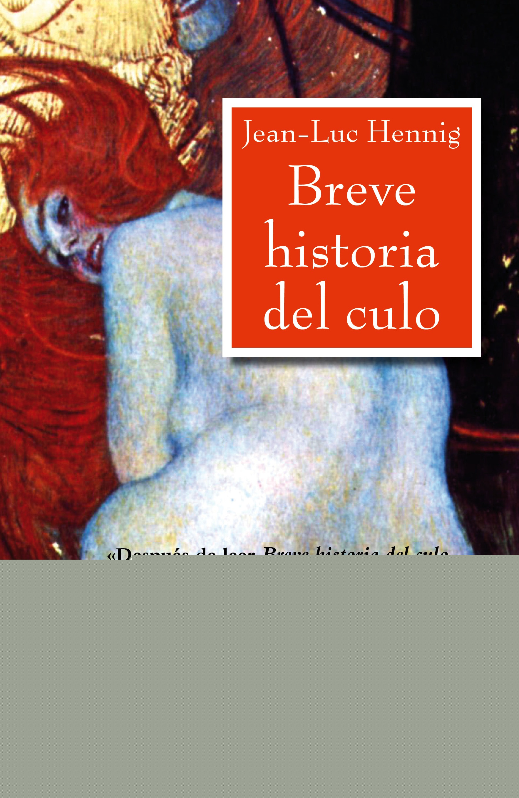Breve historia del culo