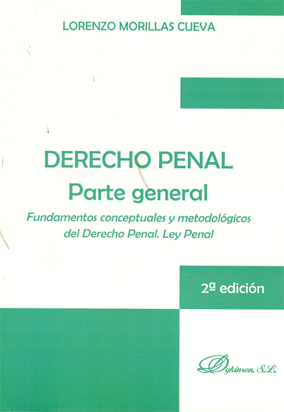 Derecho penal. Parte general.