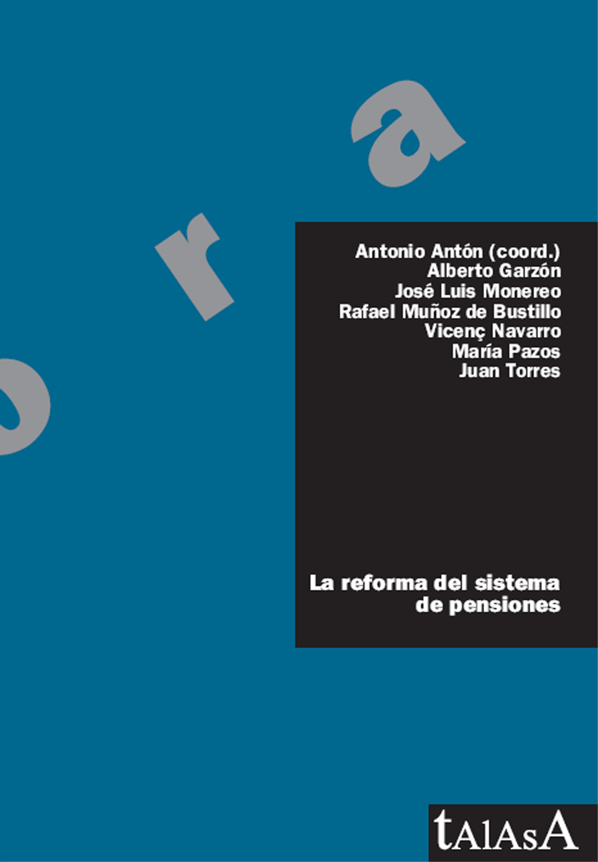 La reforma del sistema de pensiones