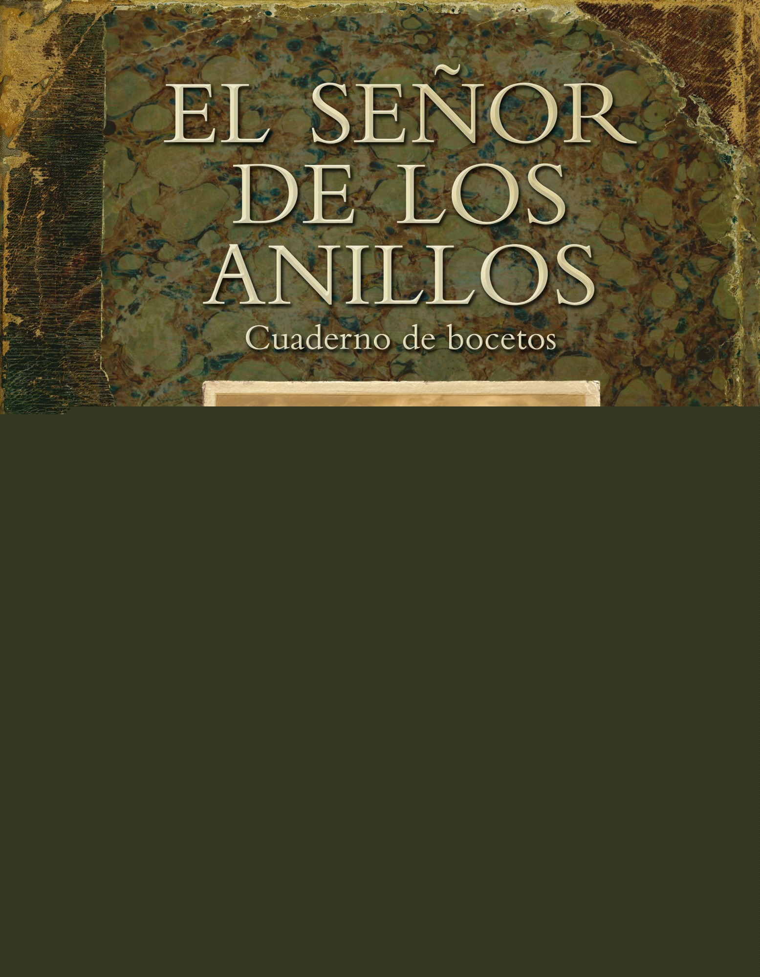 El Señor de los Anillos. Cuaderno de bocetos