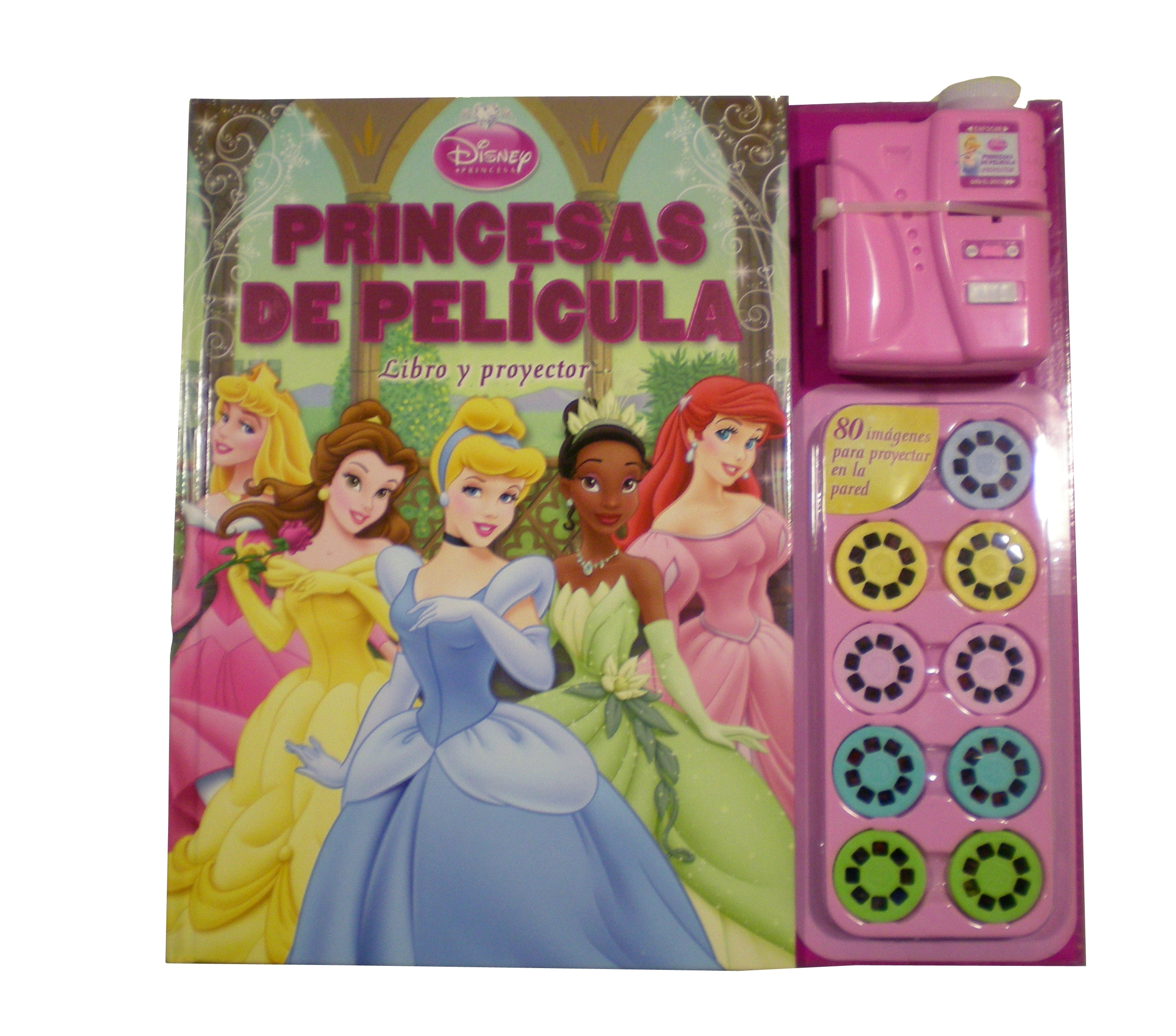 Princesas de película. Libro y proyector