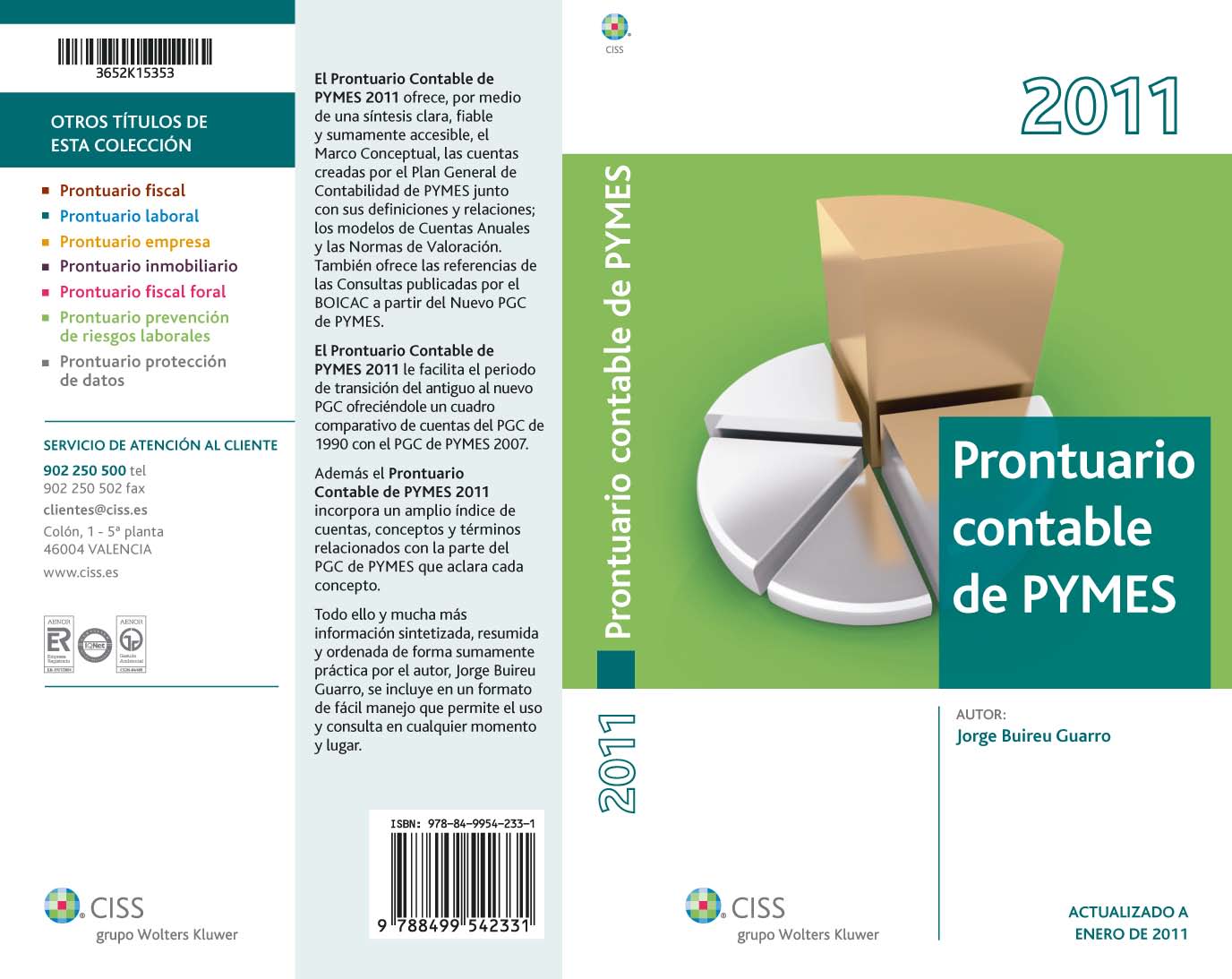 Prontuario contable de PYMES 2011