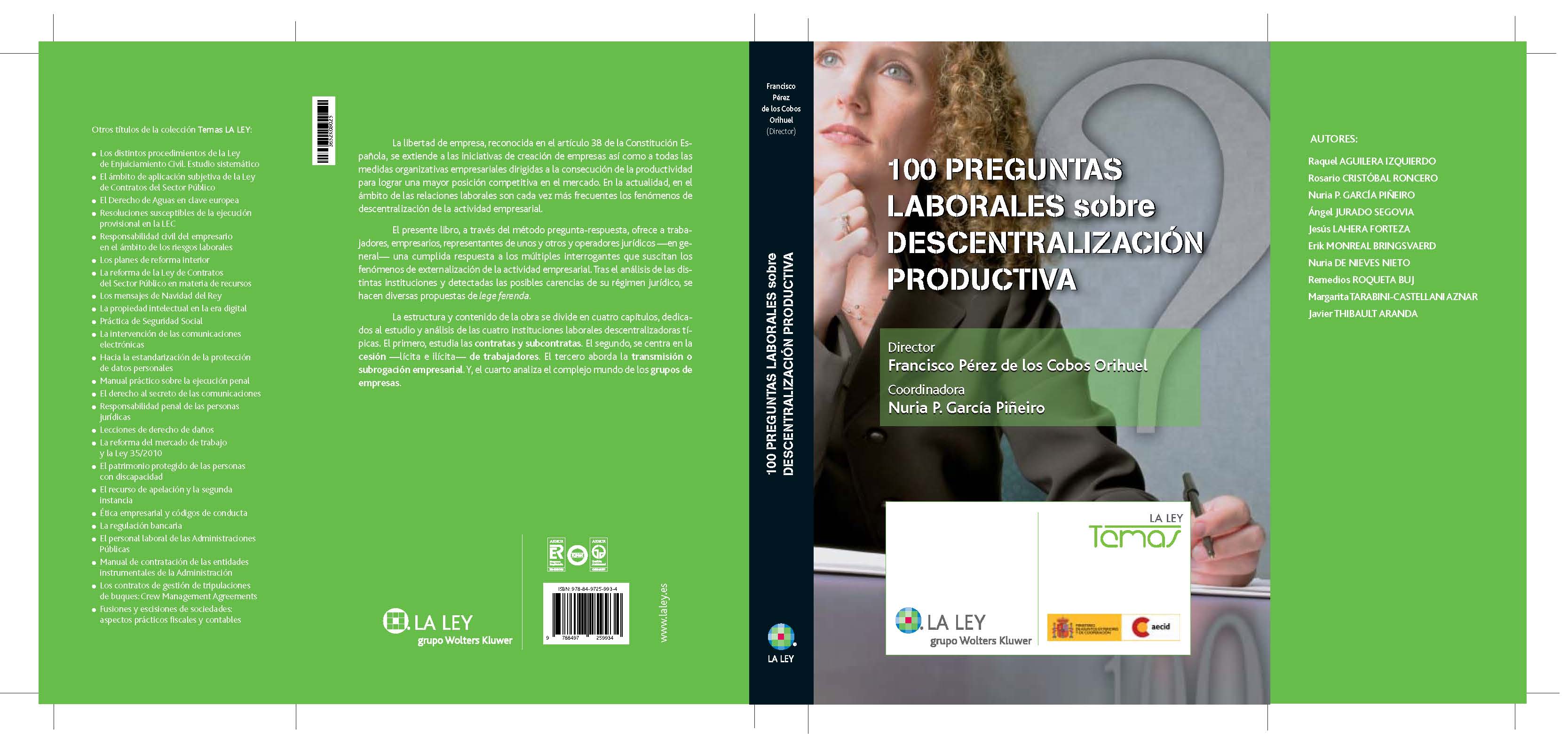 100 preguntas laborales sobre descentralización productiva