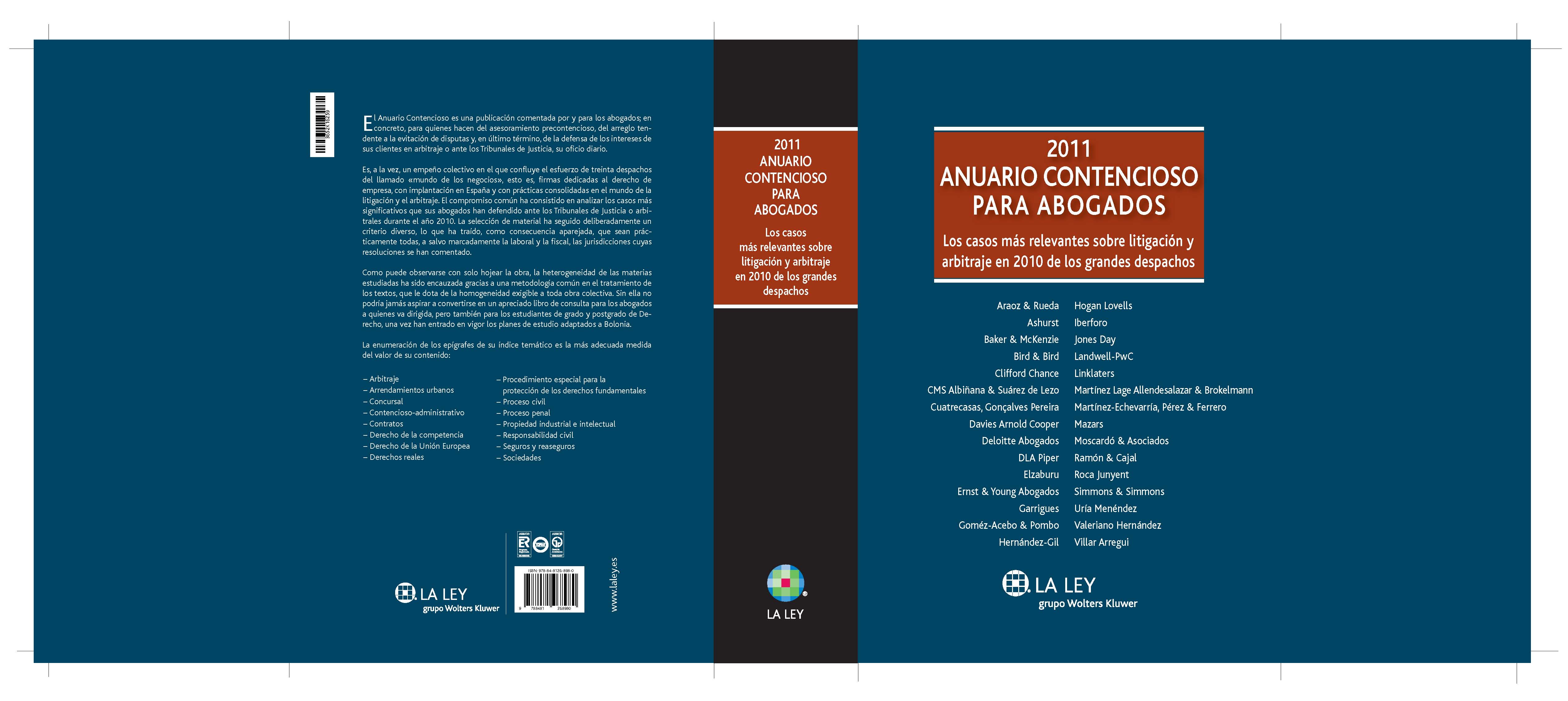 Anuario Contencioso para Abogados 2011
