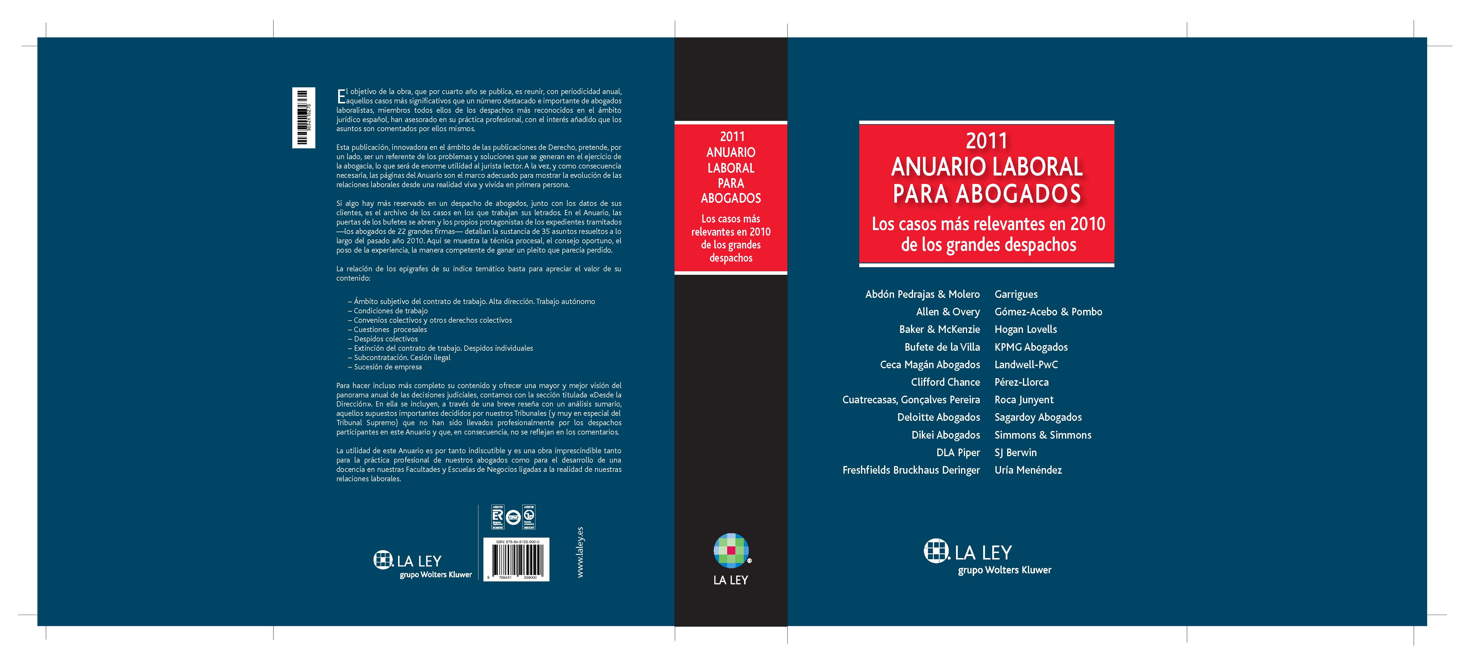 Anuario Laboral para Abogados 2011