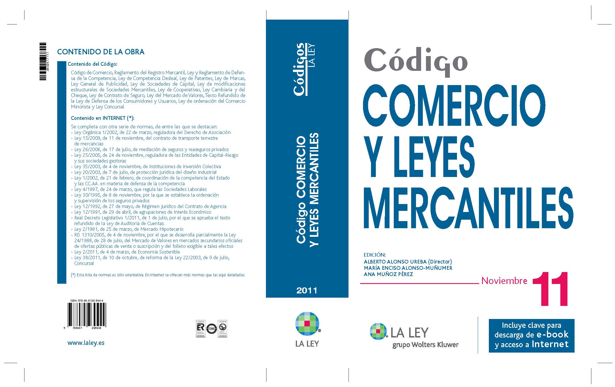 Código Comercio y Leyes Mercantiles 2011
