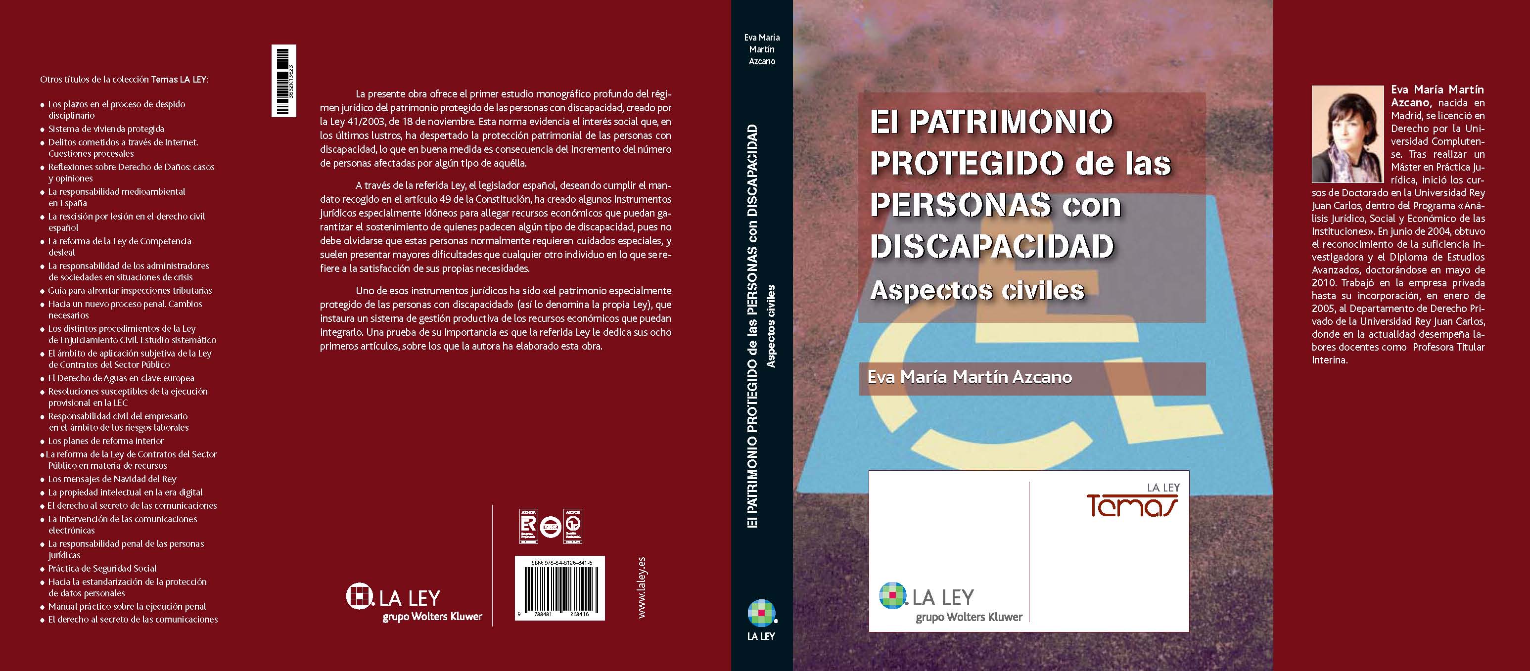 El patrimonio protegido de las personas con discapacidad