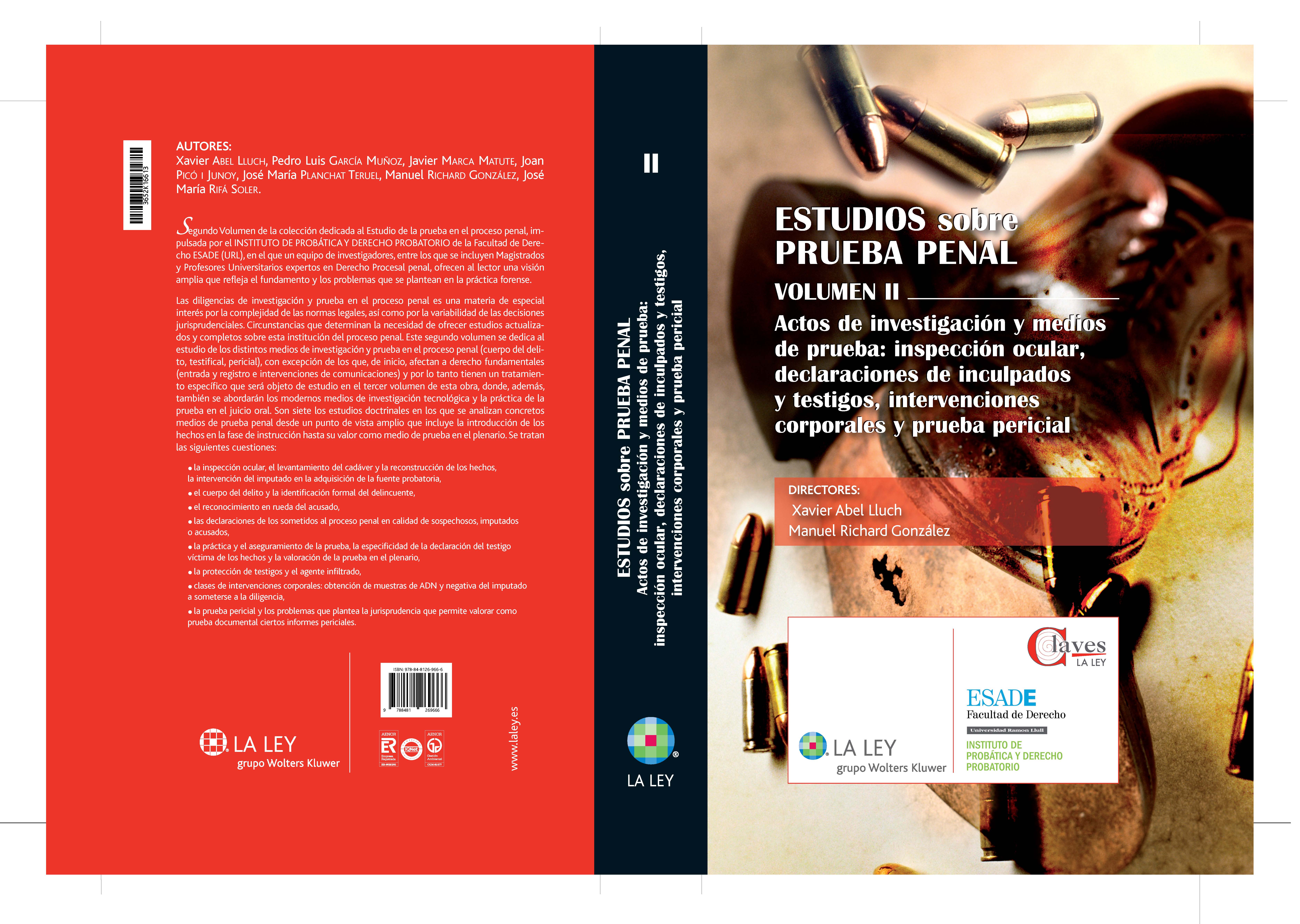 Estudios sobre prueba penal (Vol. 2)