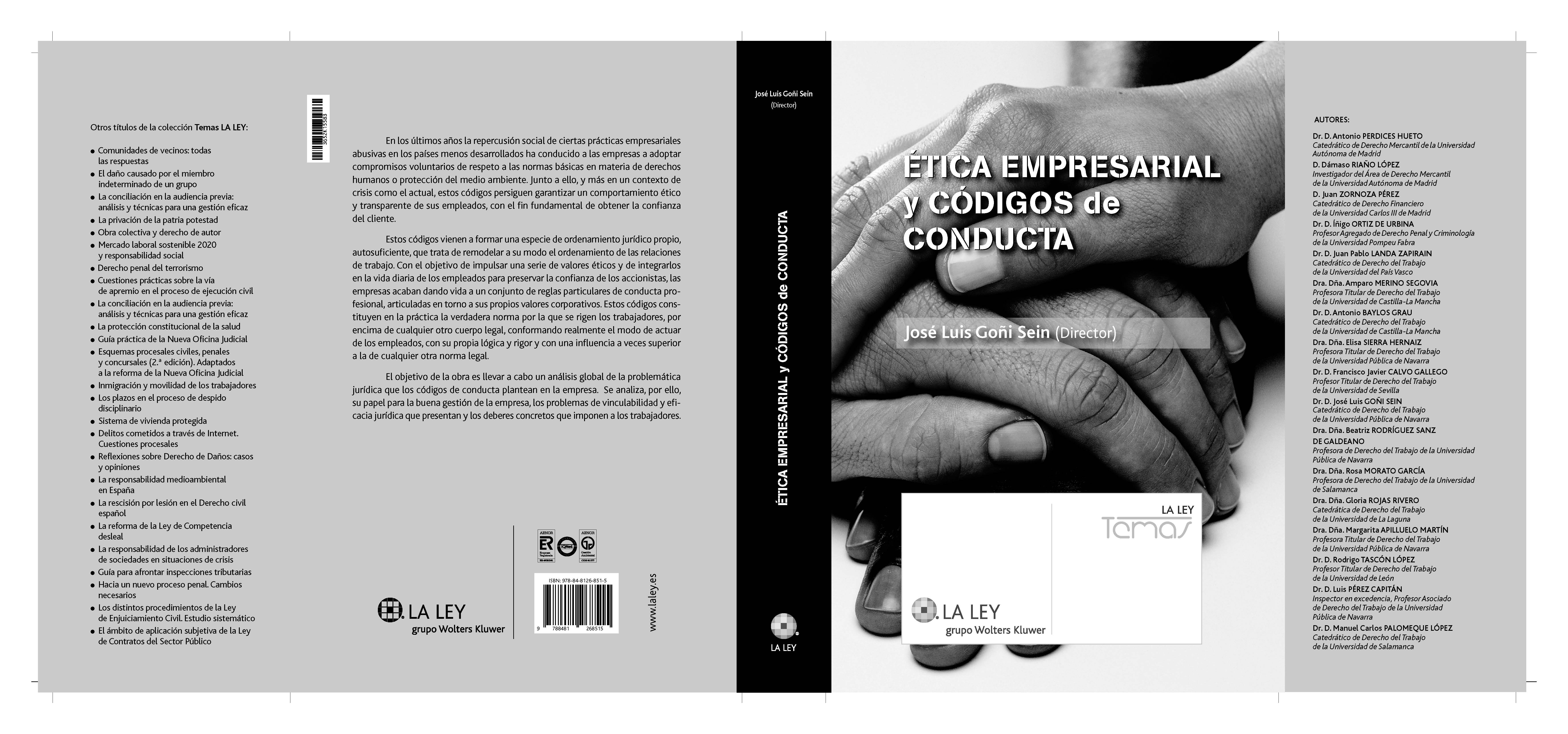 Ética empresarial y códigos de conducta