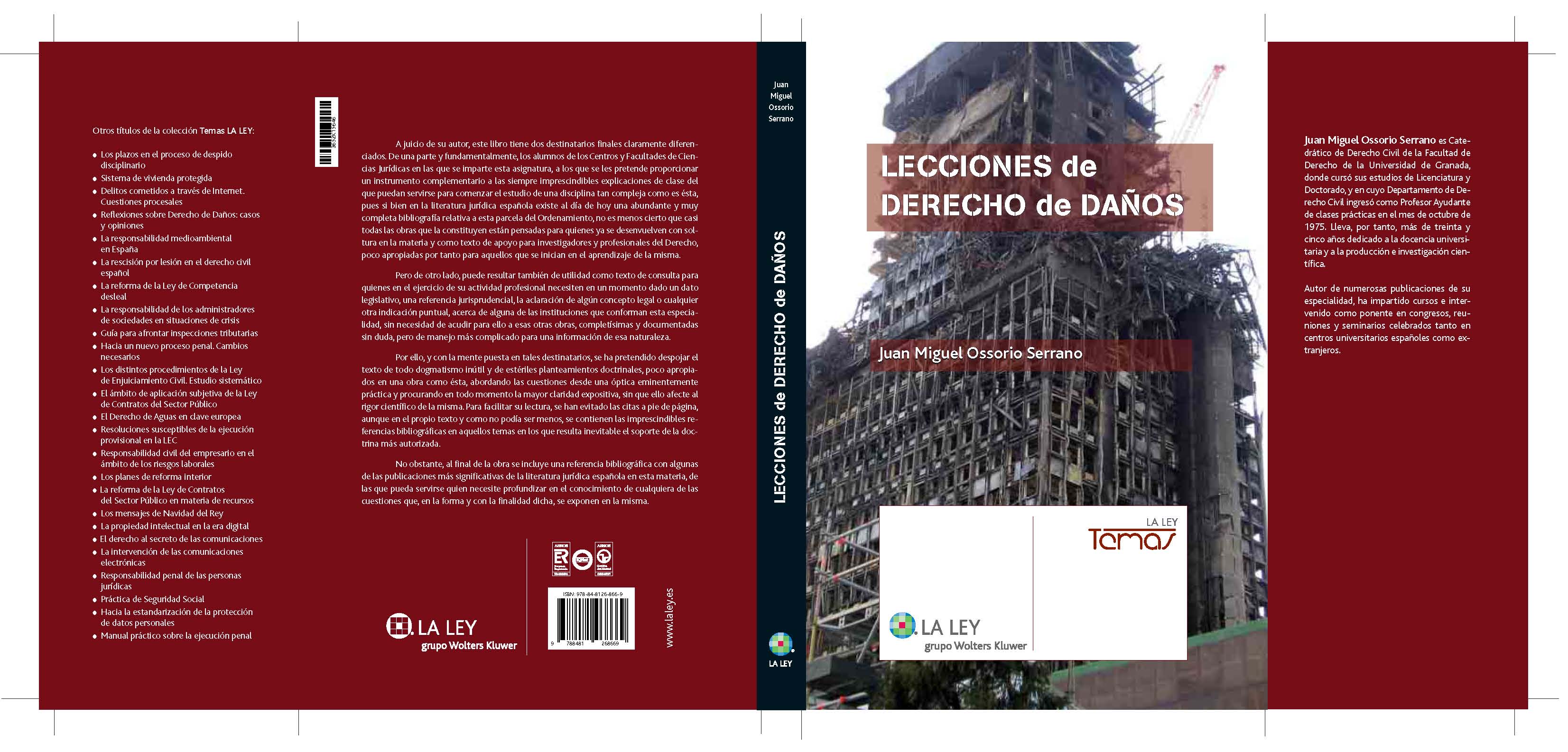 Lecciones de derechos de daños