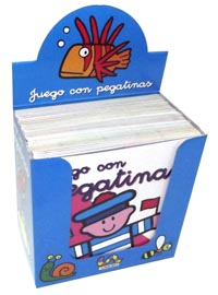 Juego con pegatinas (8 títulos)