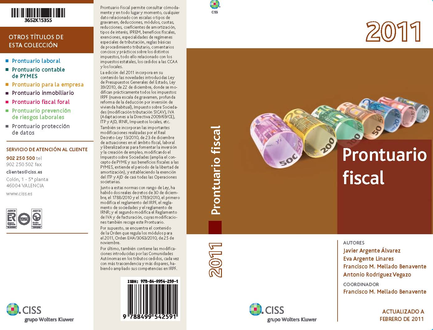 Prontuario fiscal 2011