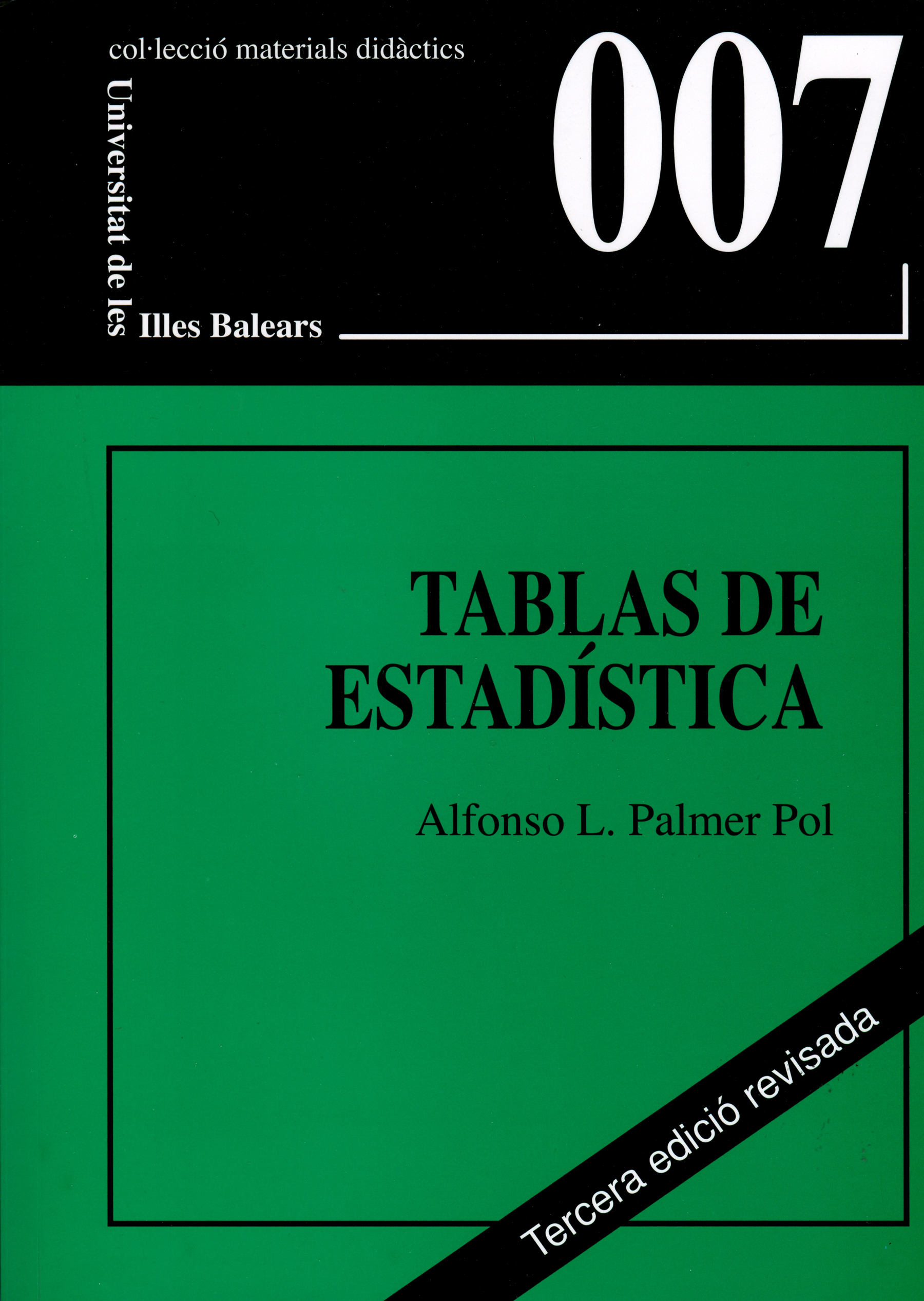 Tablas de Estadística