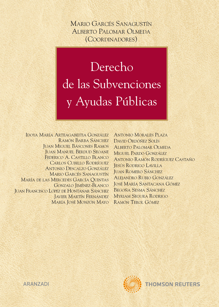 Derecho de las subvenciones y ayudas públicas