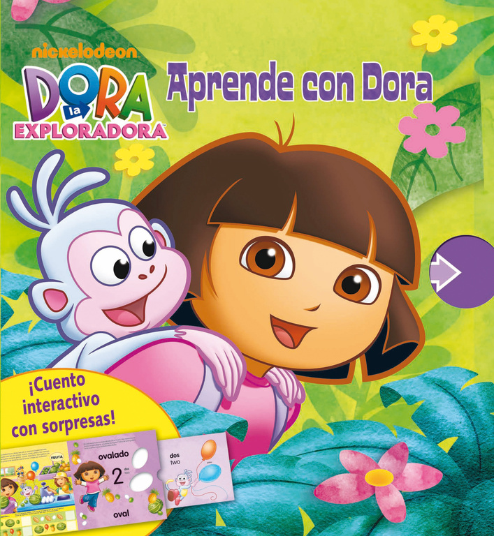 Dora la Exploradora. Libro juguete - Aprende con Dora