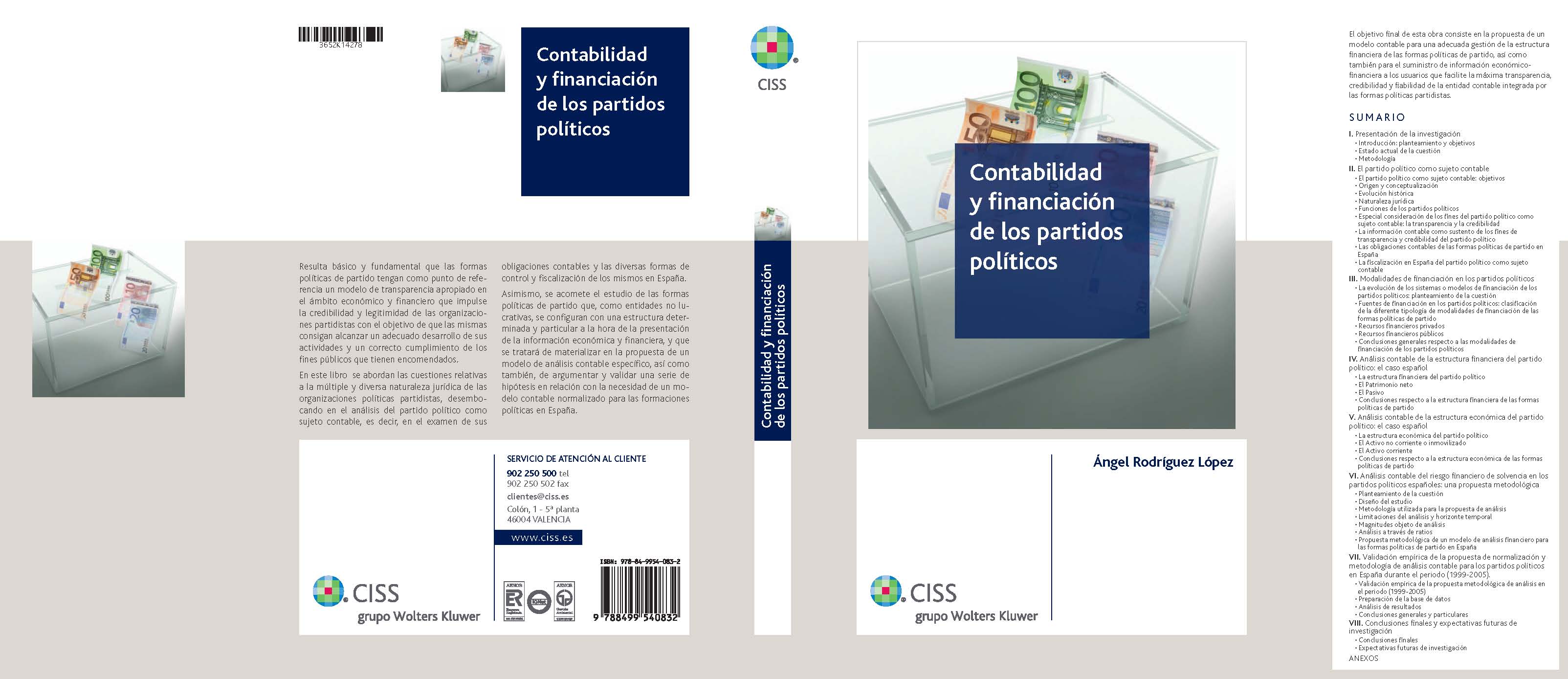 Contabilidad y financiación de los partidos políticos