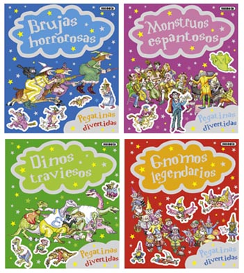 Pegatinas divertidas (4 títulos)