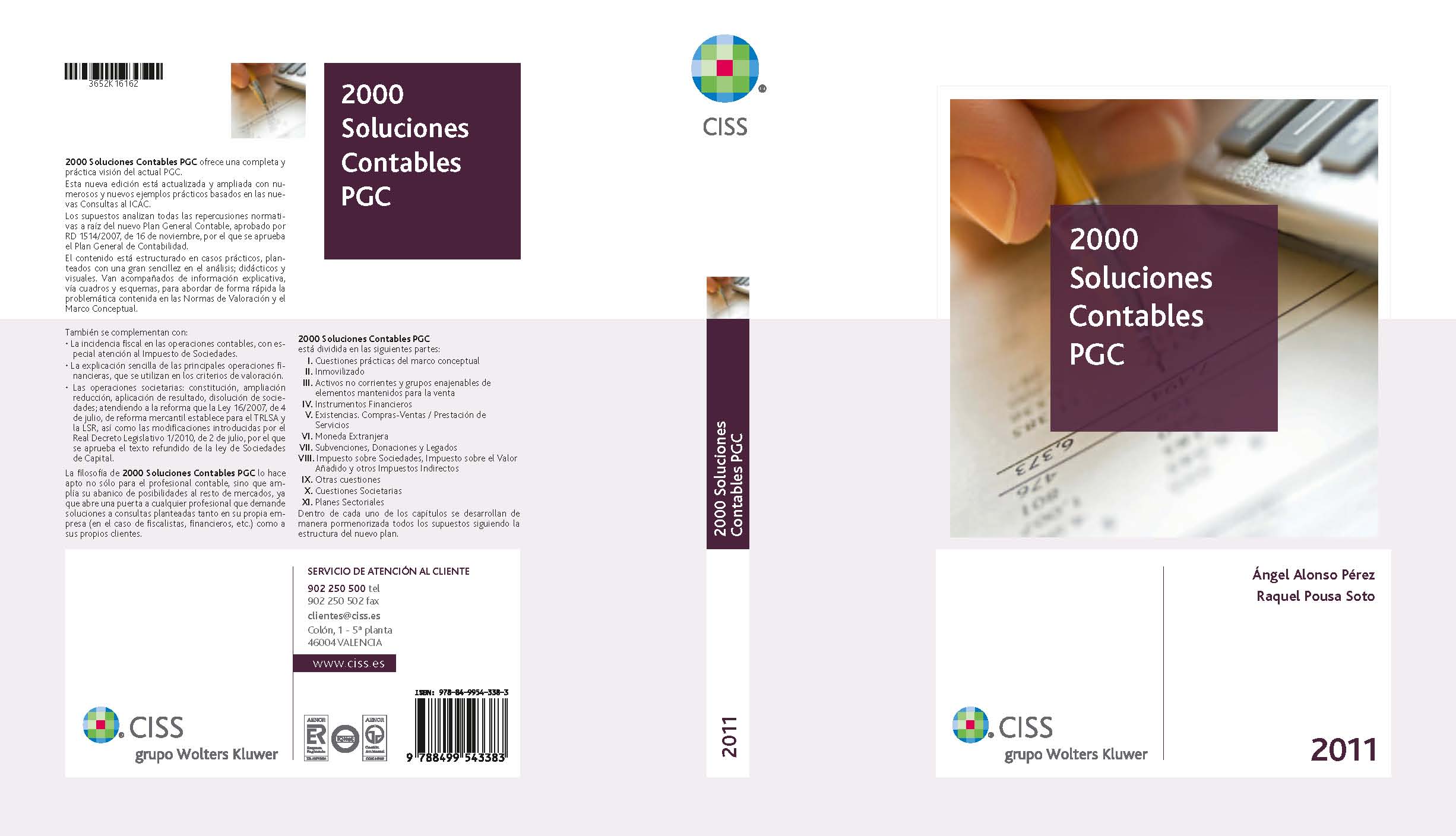 2000 soluciones contables PGC 2011
