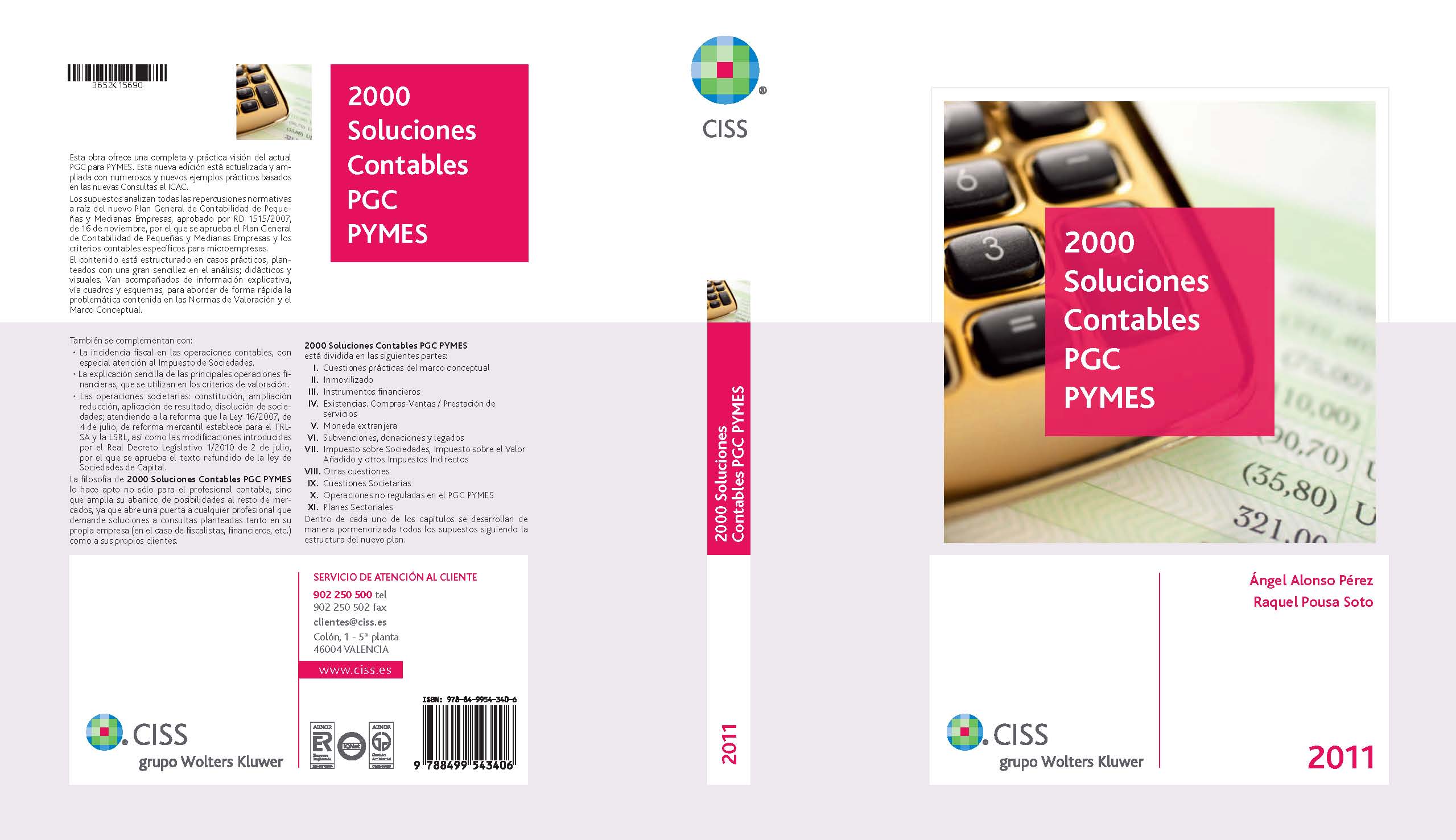2000 soluciones contables PGC PYMES 2011