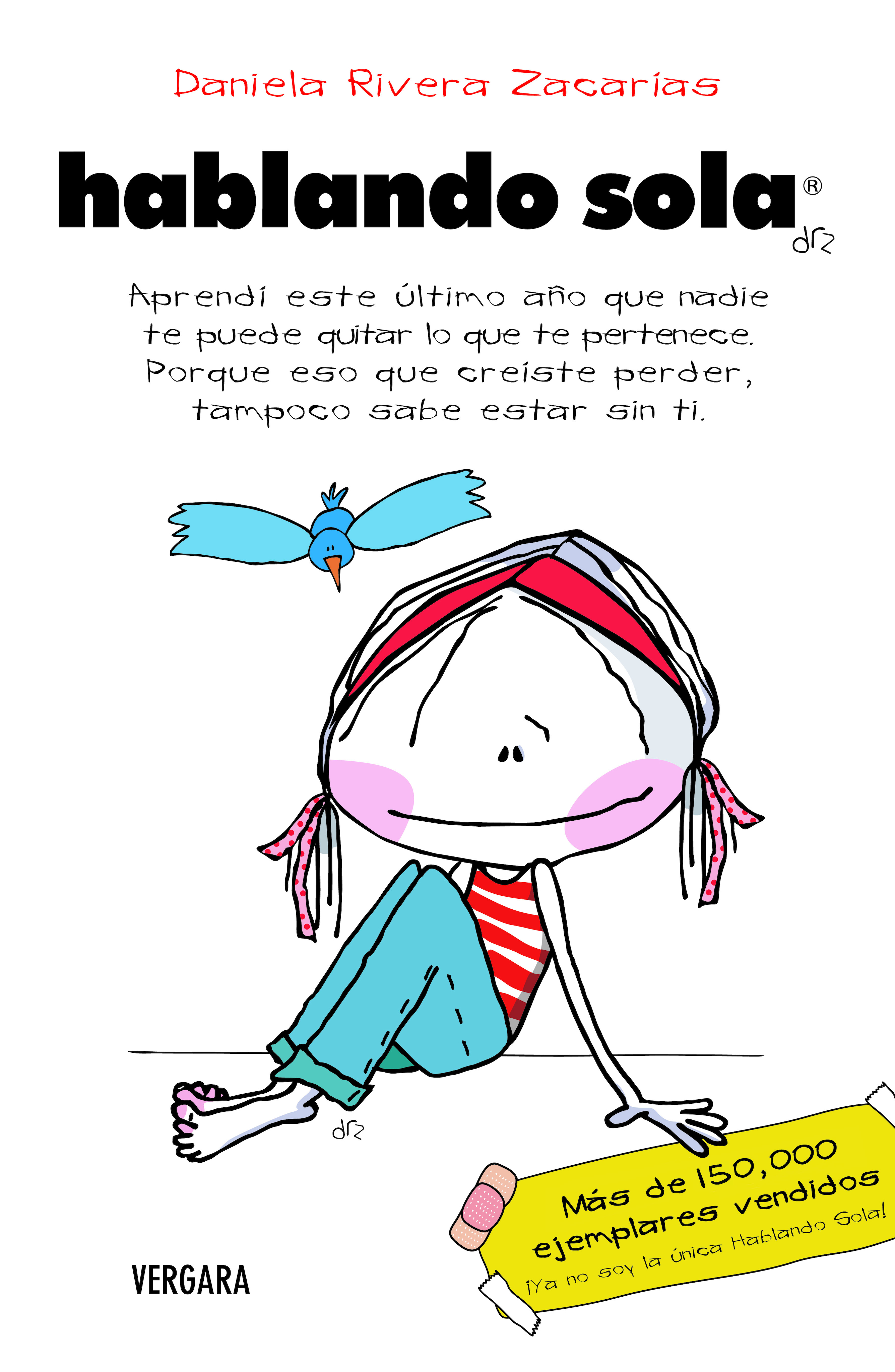 Hablando sola con ilustraciones