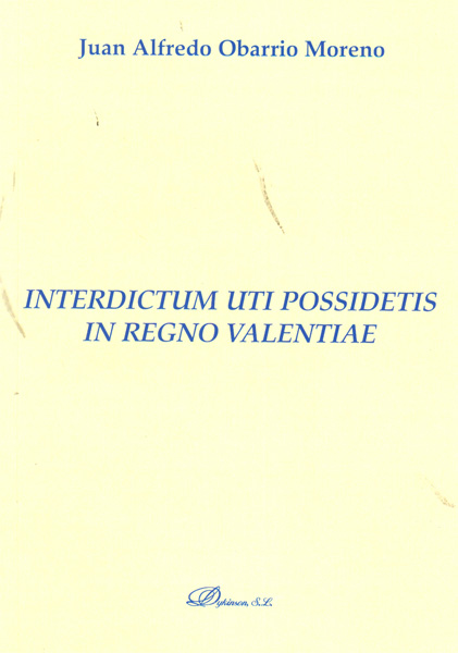 Interdictum uti possidetis in regno valentiae