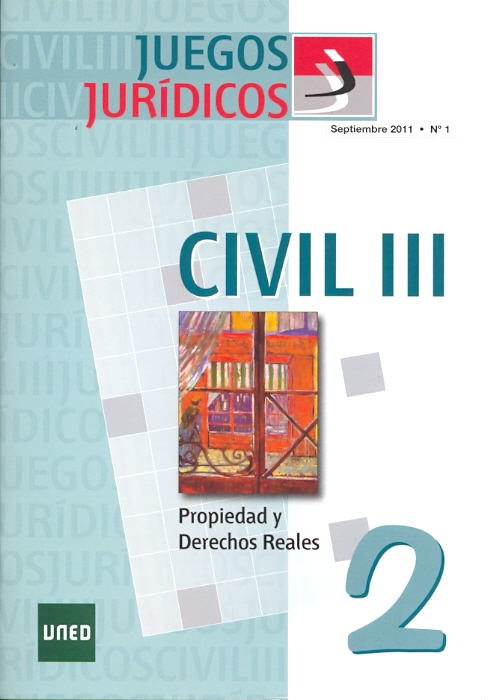 Juegos jurídicos. Derecho civil III. Propiedad y Derechos Reales  Nº 2