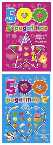 500 pegatinas (2 títulos)