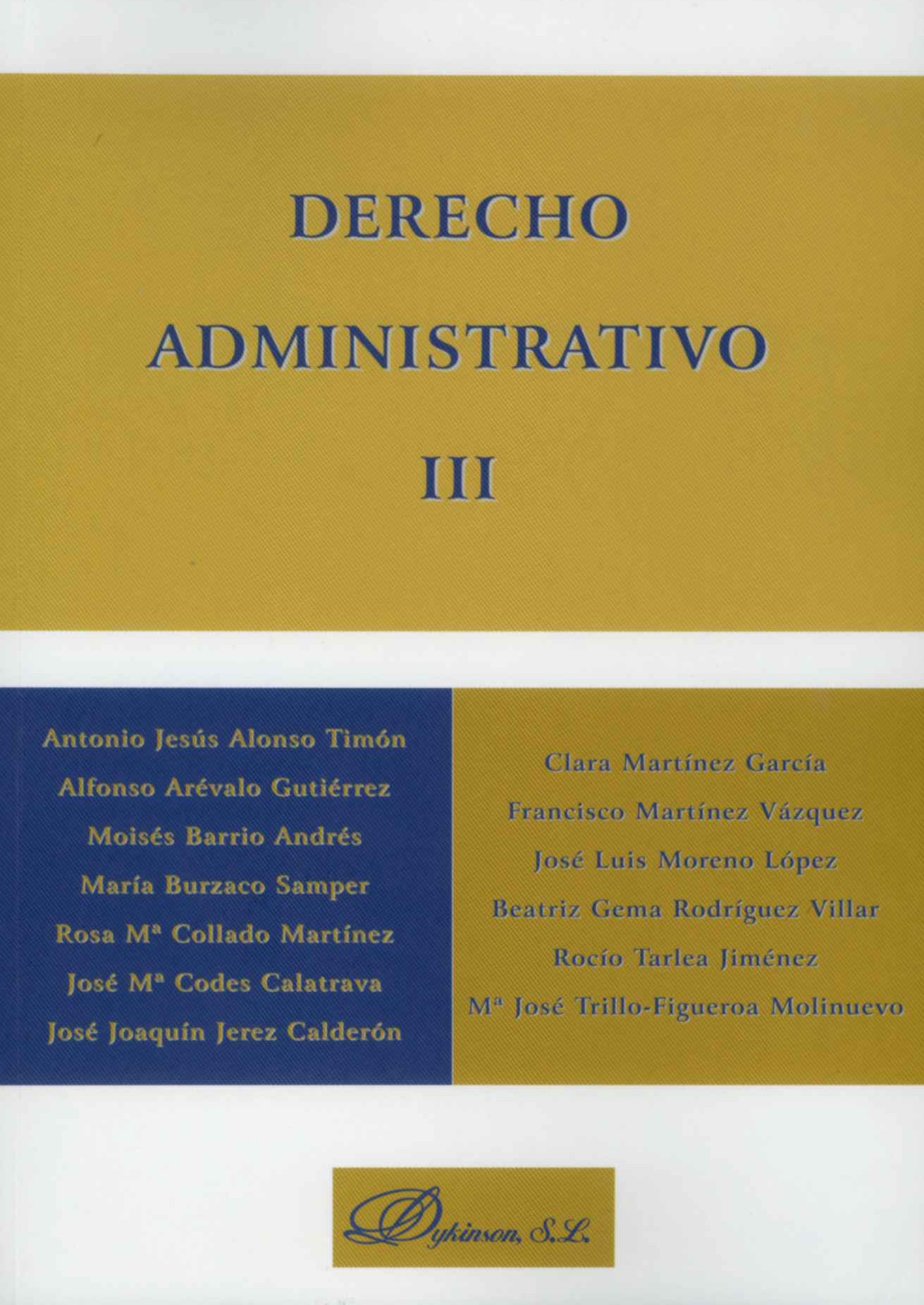 Derecho administrativo III