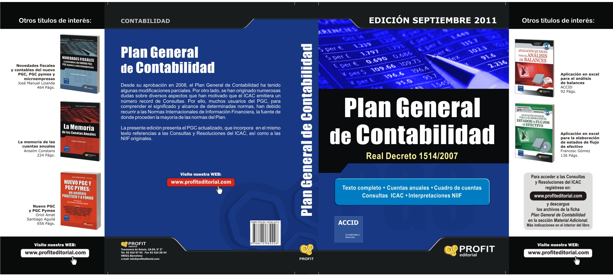 Plan general de contabilidad Real Decreto 1514/2007