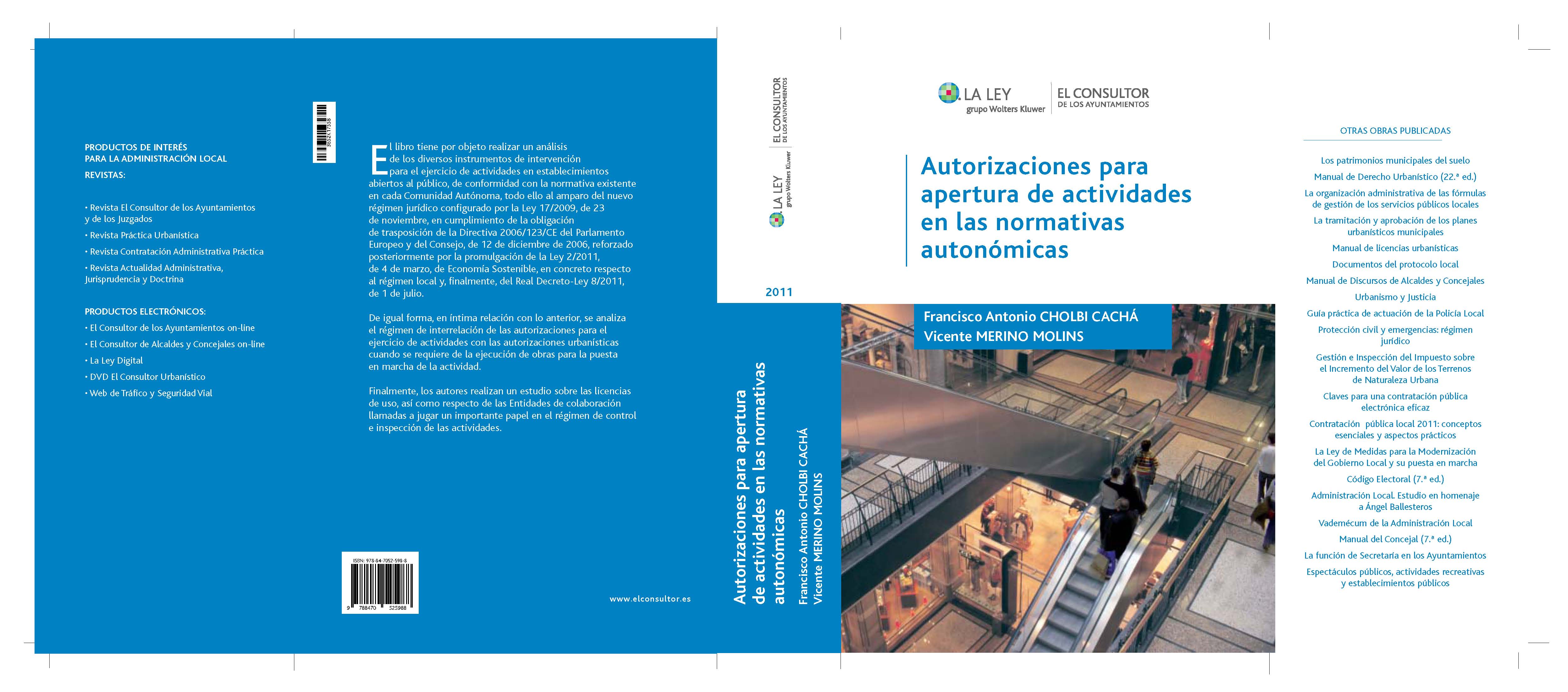 Autorizaciones para apertura de actividades en las normativas autonómicas