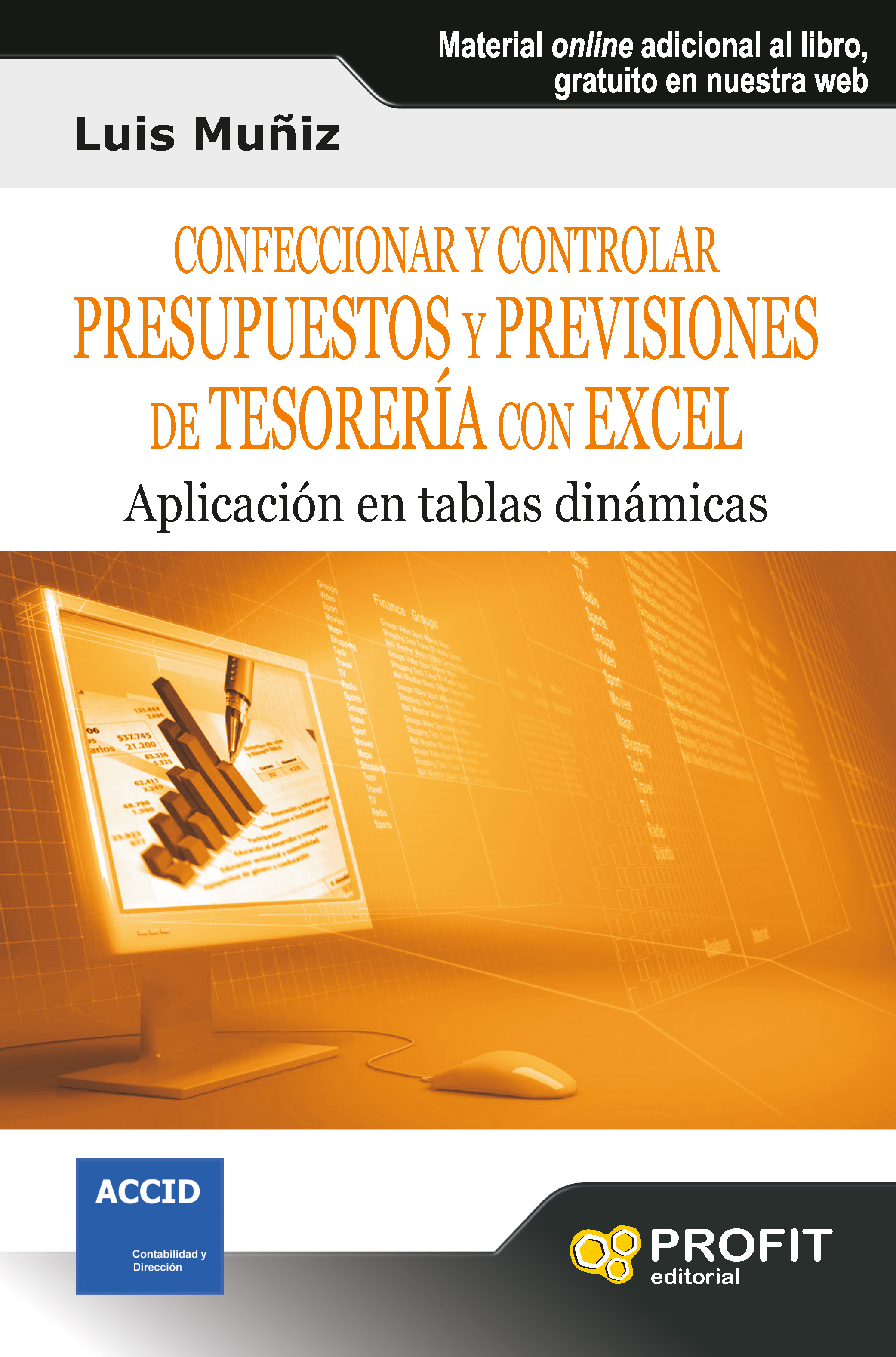Confeccionar y controlar presupuestos y previsiones de tesorería con Excel