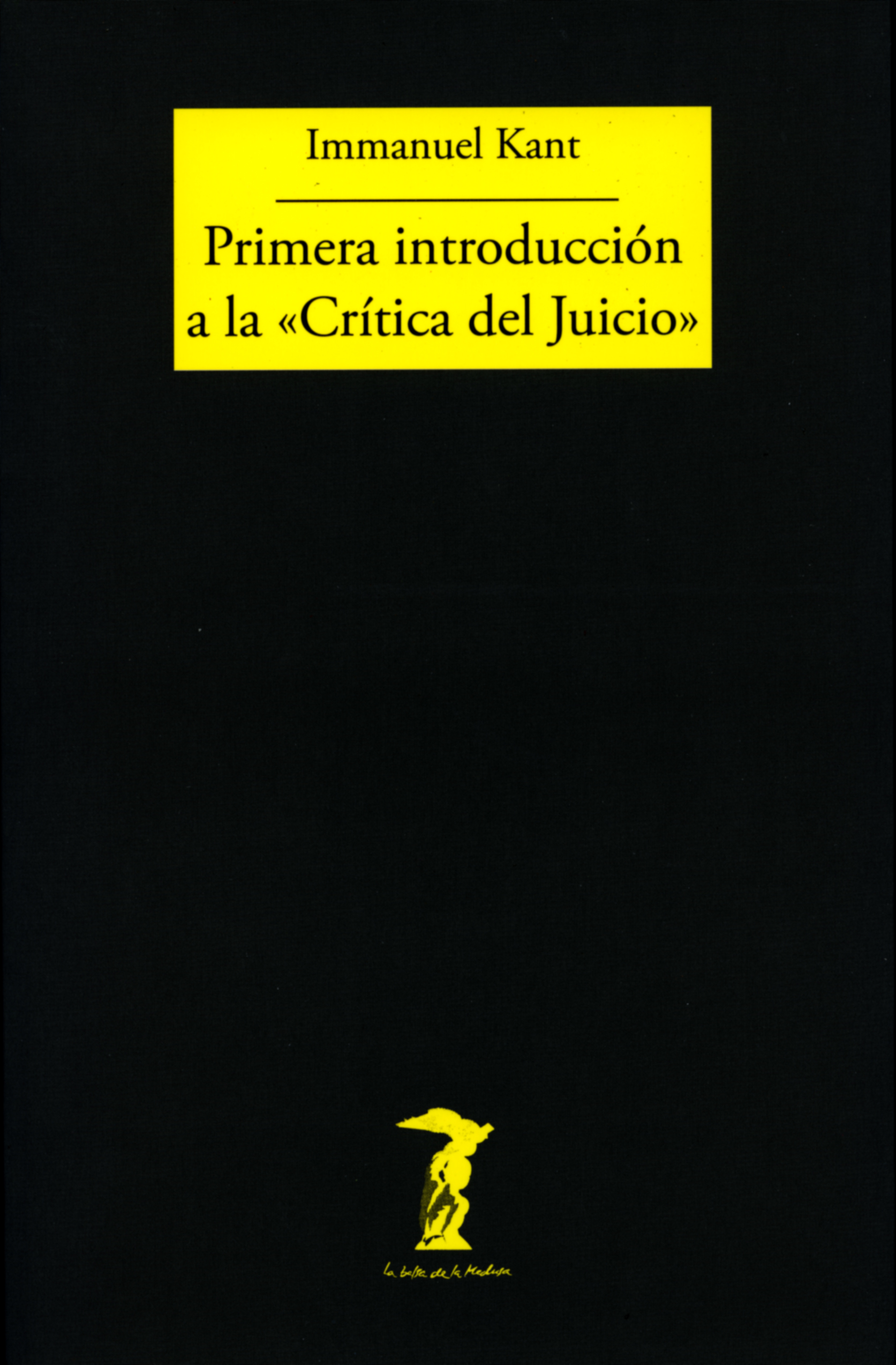 Primera introducción a la «Crítica del Juicio»