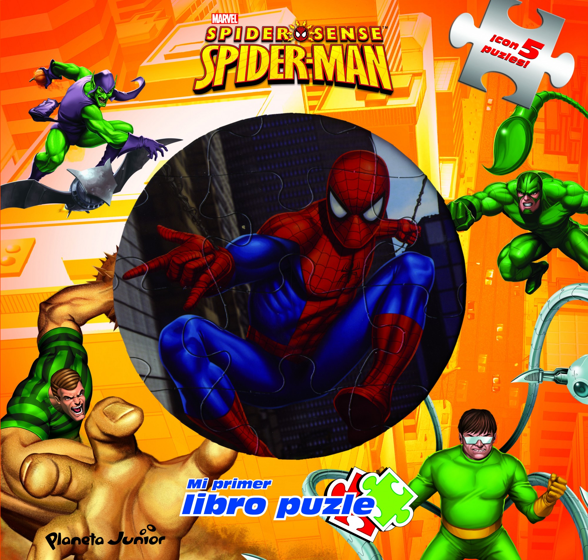 Spiderman. Mi primer libro puzzle