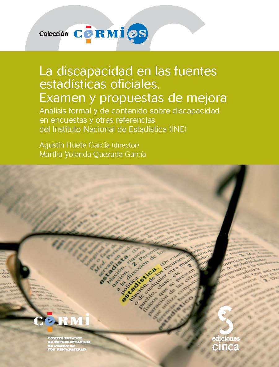 La discapacidad en las fuentes estadísticas oficiales. Examen y propuestas de mejora