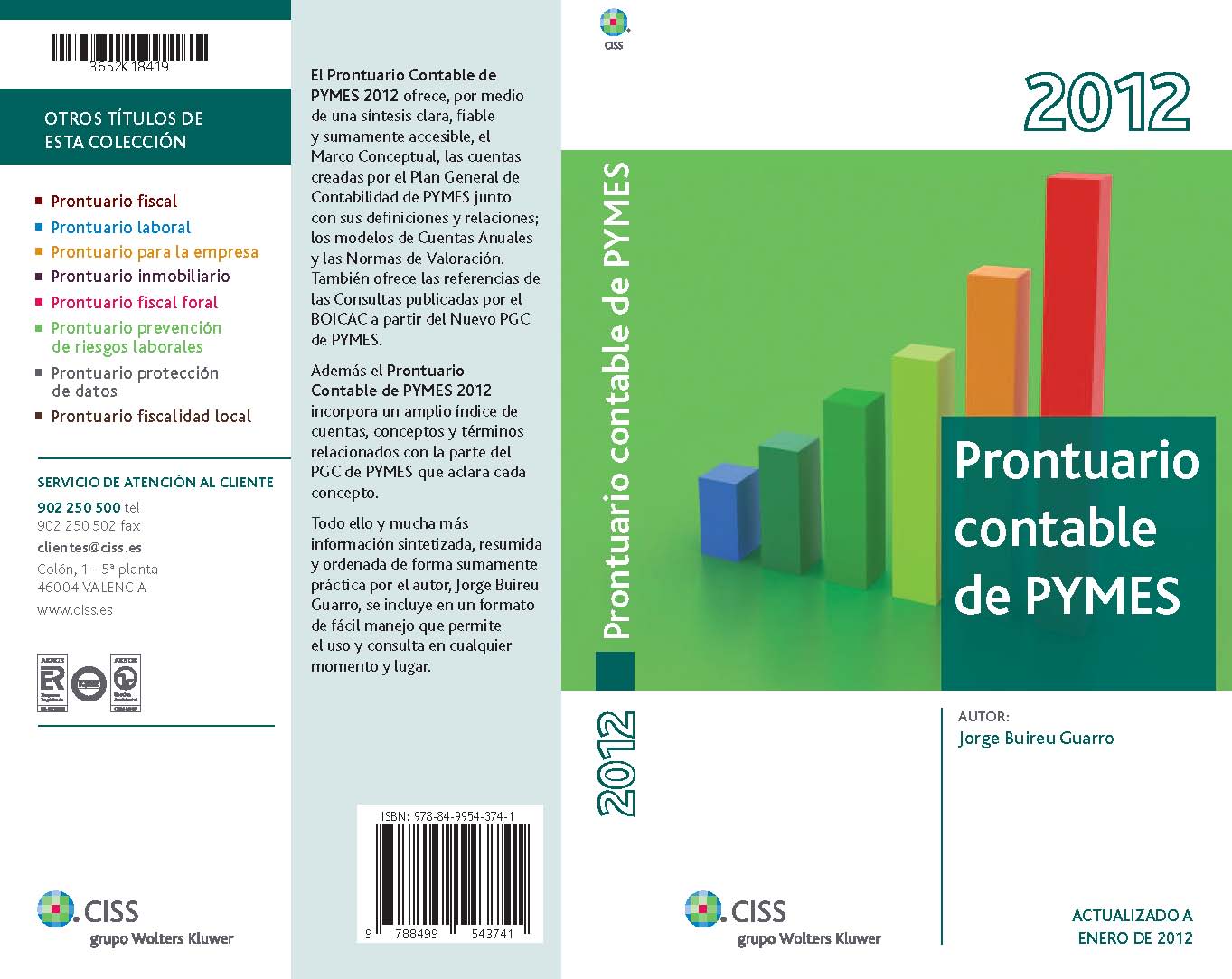 Prontuario contable de PYMES 2012