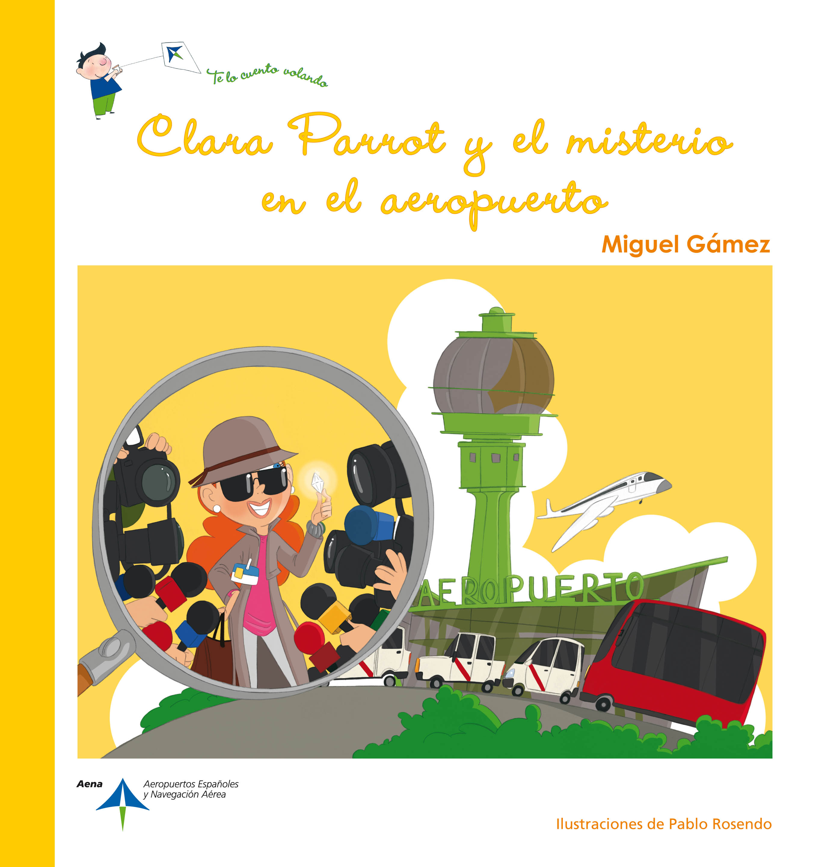 Clara Parrot y el misterio en el aeropuerto