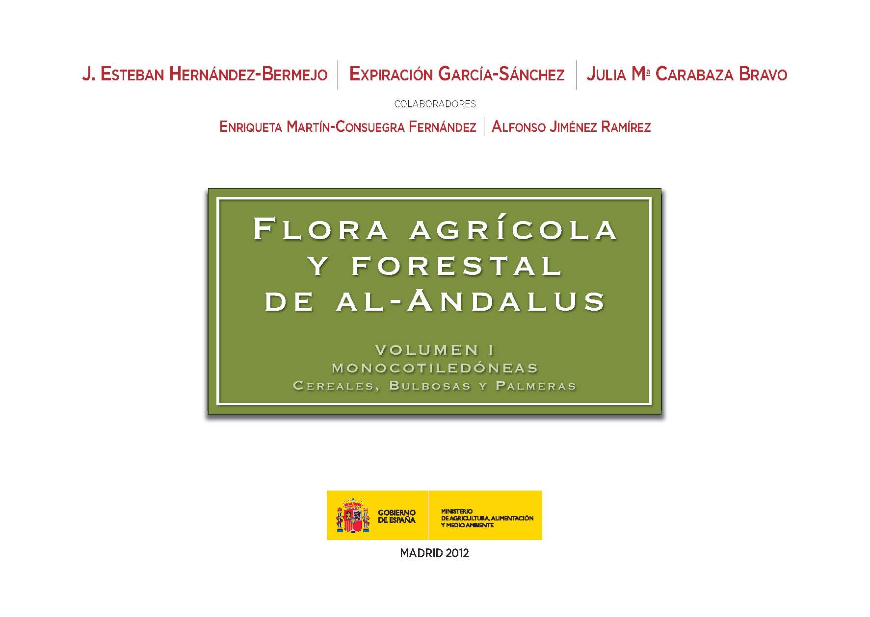 Flora agrícola y forestal de Al-Andalus