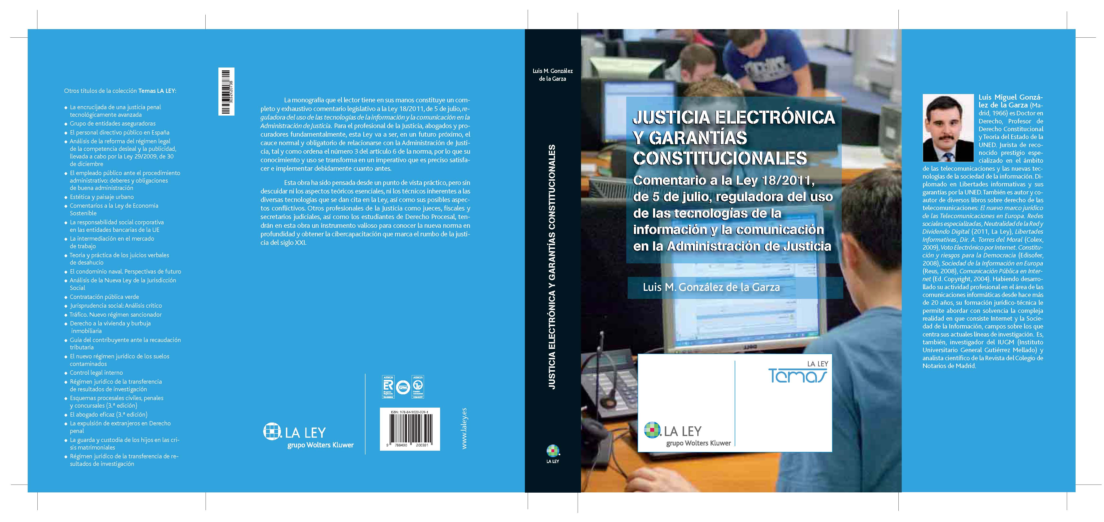 Justicia electrónica y garantías constitucionales