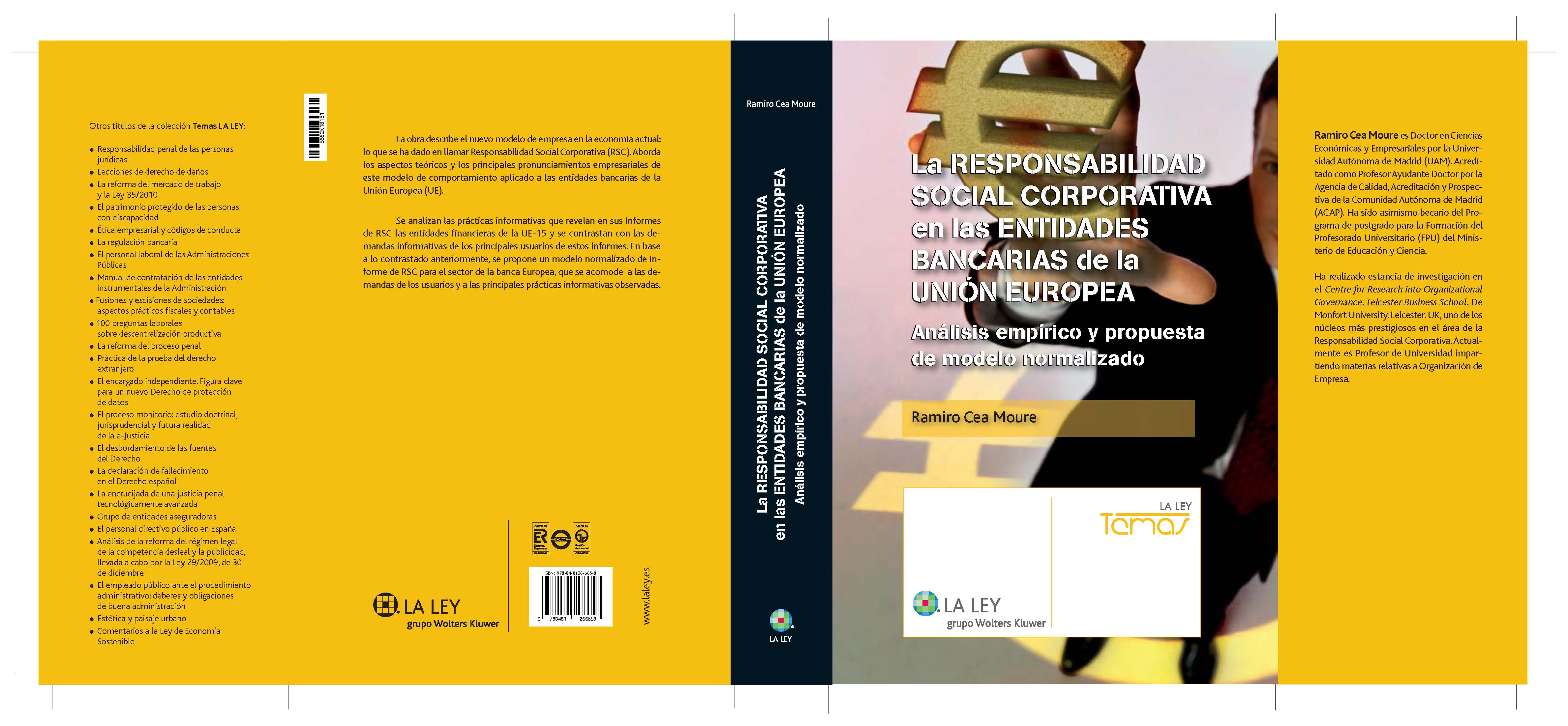 La responsabilidad social corporativa en las entidades bancarias de la Unión Europea