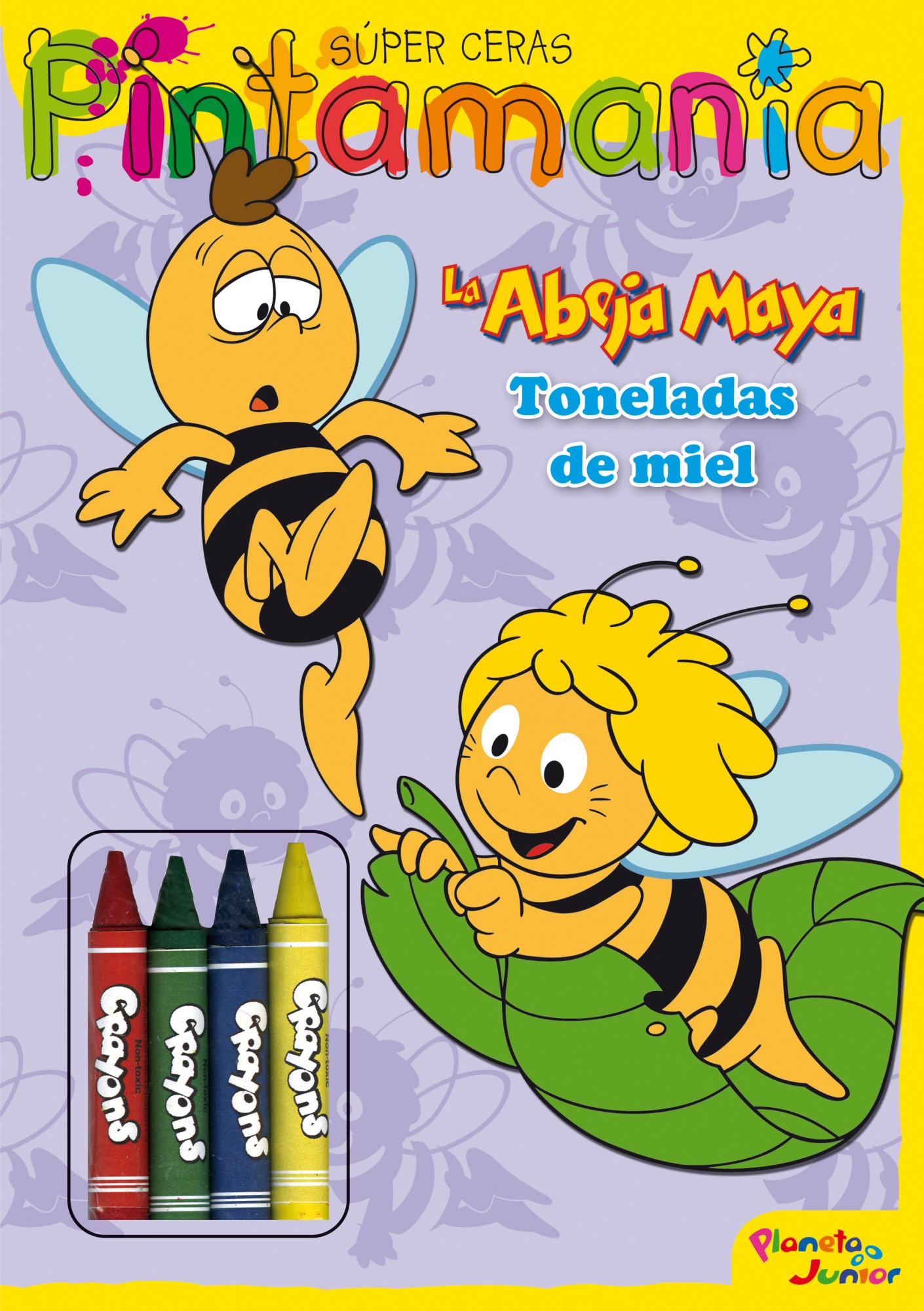 La Abeja Maya. Pintamanía Súper Ceras
