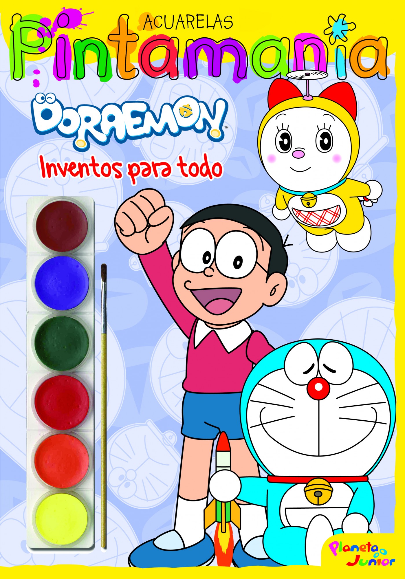 Doraemon. Pintamanía Acuarelas