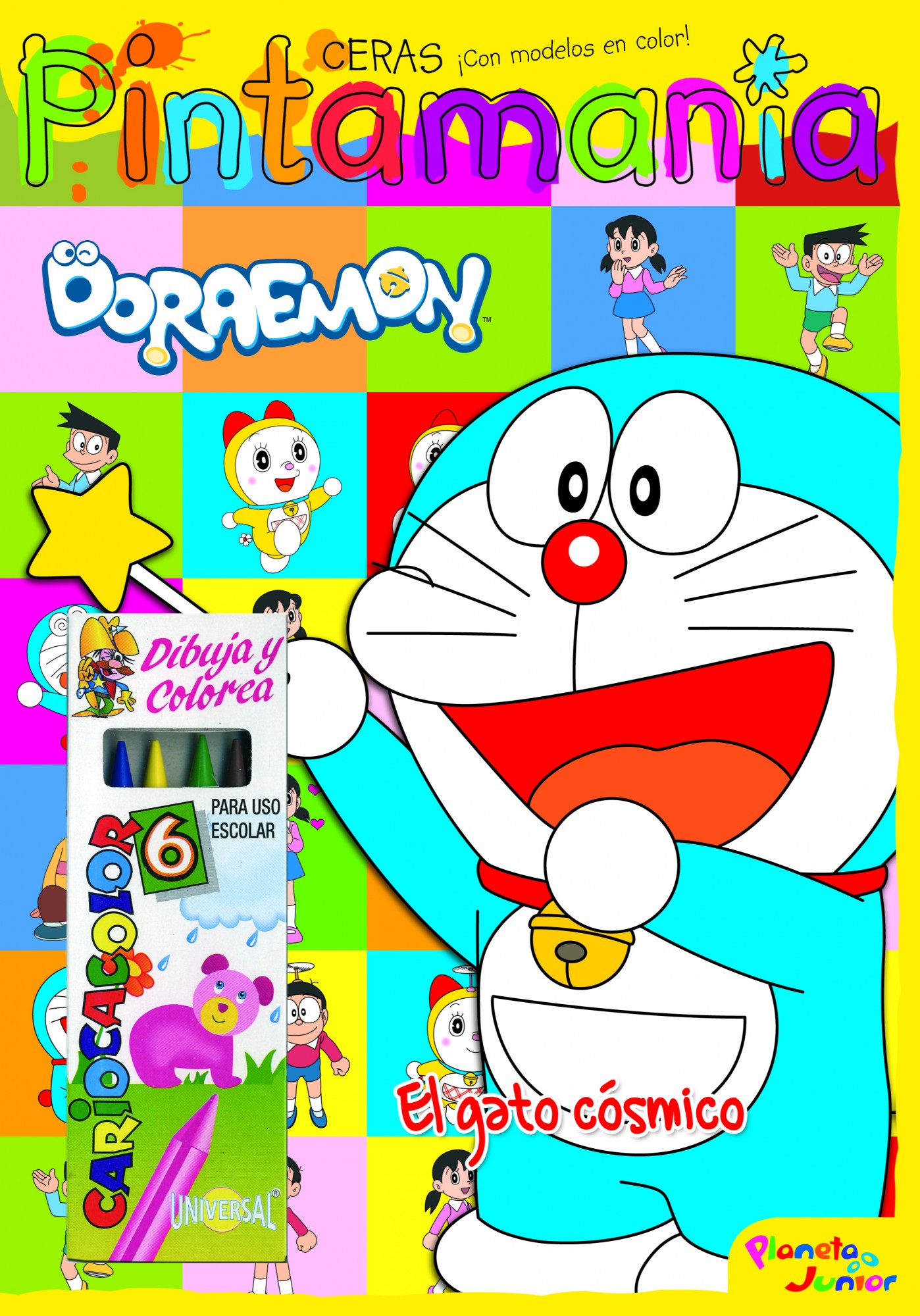 Doraemon. Pintamanía Ceras